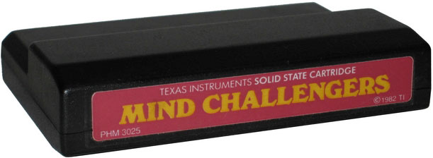 1982 Mind Challengers Cartridge
